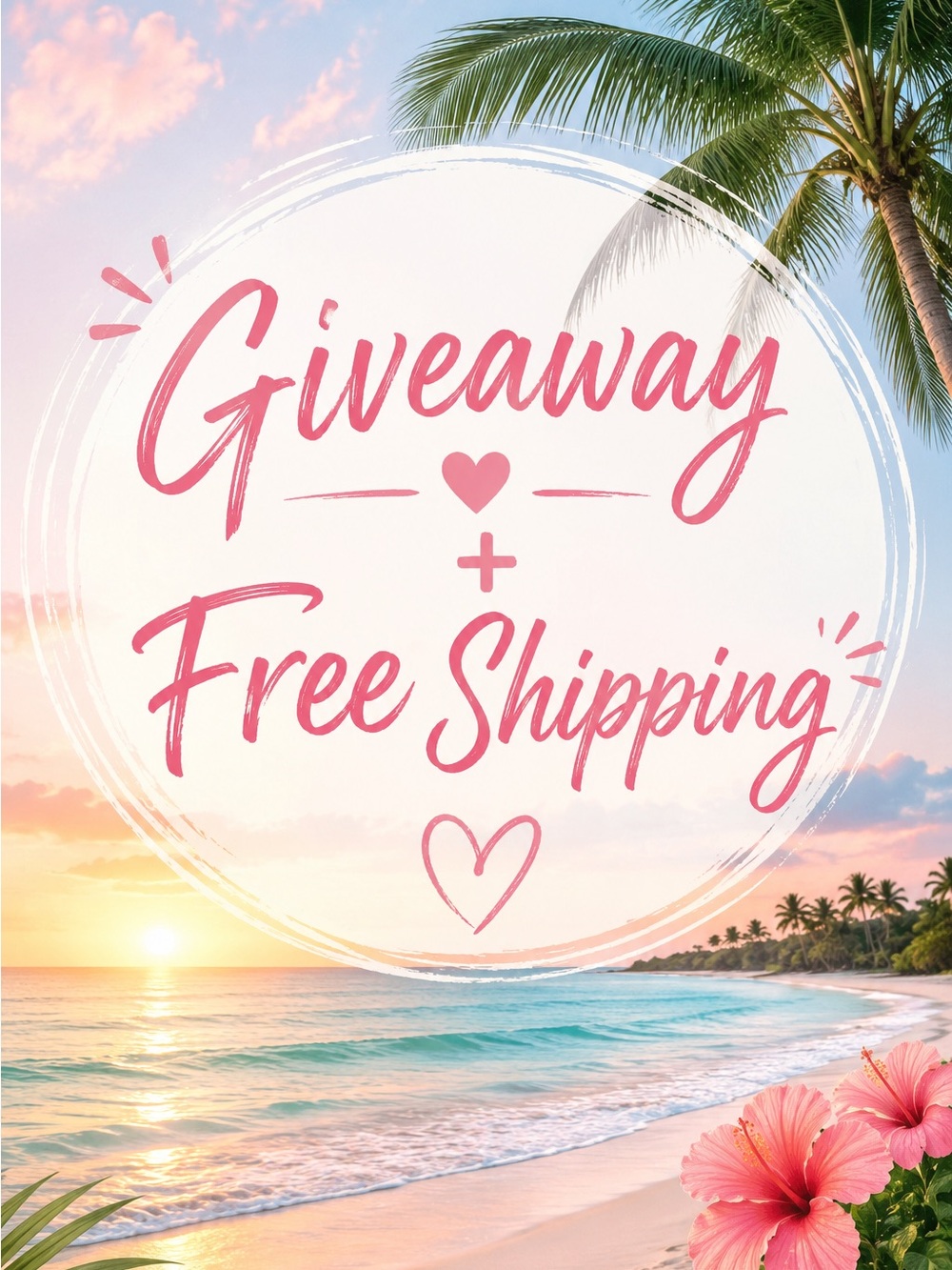 Giveaway + Free Shipping